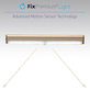 Luce notturna LED con sensore di movimento Warm Yellow 0.3m, White, FixPremium