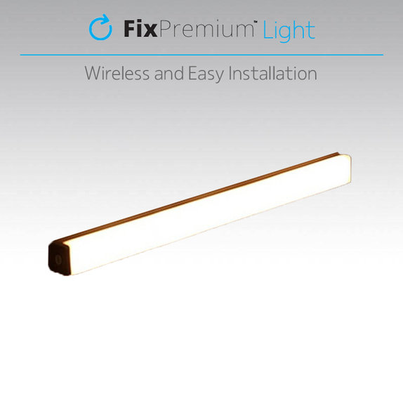 Luce notturna LED con sensore di movimento Warm Yellow 0.3m, White, FixPremium