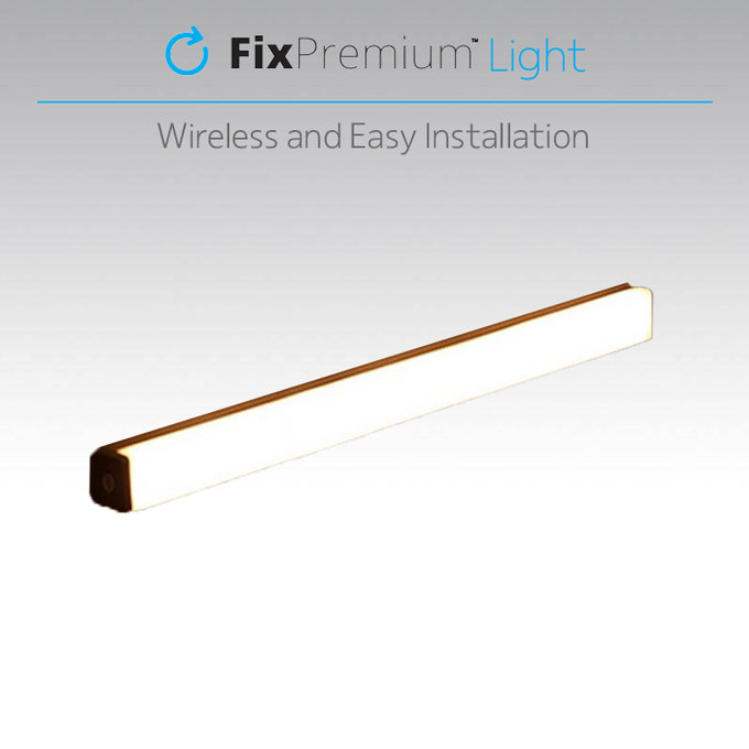 Luce notturna LED con sensore di movimento Warm Yellow 0.3m, White, FixPremium