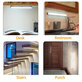 Luce notturna LED con sensore di movimento Warm Yellow 0.3m, White, FixPremium