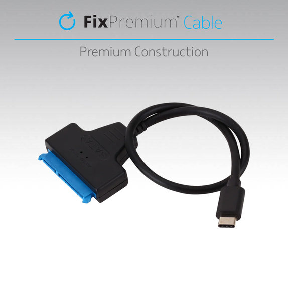 Cavo USB a SATA 2.5", Black, FixPremium