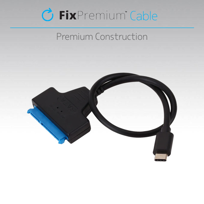 Cavo USB a SATA 2.5", Black, FixPremium