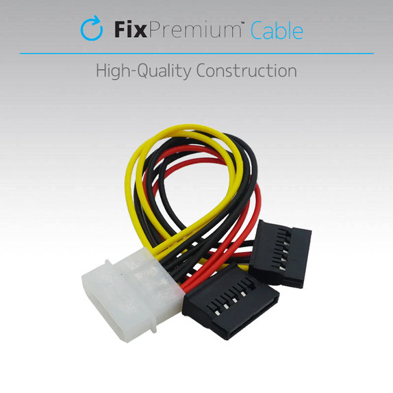 Cavo di alimentazione IDE ATA a 2x SATA, FixPremium