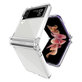 Custodia in silicone per Samsung Z Flip 4, Transparent, FixPremium