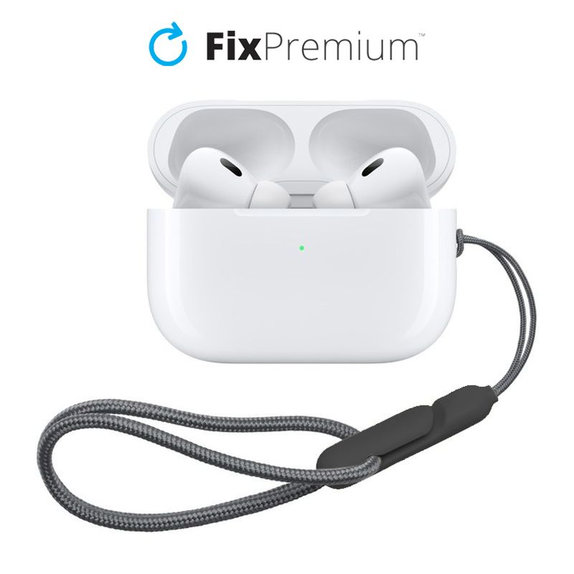 Cinturino per AirPods Pro 2, Black, FixPremium