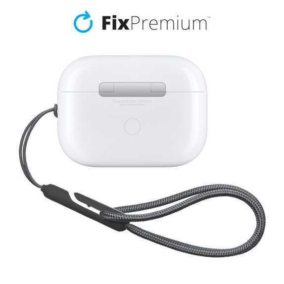 Cinturino per AirPods Pro 2, Black, FixPremium