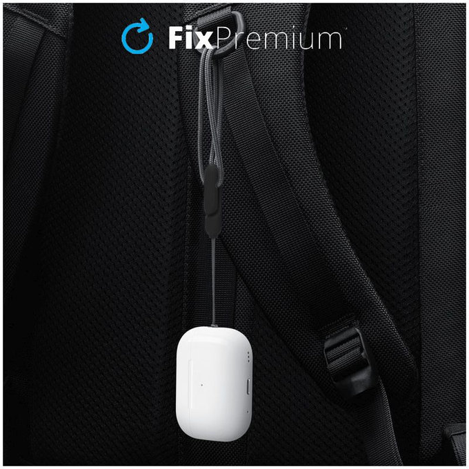 Cinturino per AirPods Pro 2, Black, FixPremium