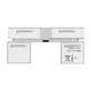 Batteria per Microsoft Surface Book 2, G3HTA021H, G3HTA023H, G3HTA024H, G3HTA048H, 6800mAh