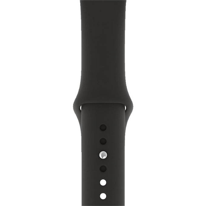 Cinturino in silicone per Apple Watch 38, 40 e 41mm, Black, FixPremium