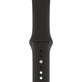 Cinturino in silicone per Apple Watch 38, 40 e 41mm, Black, FixPremium