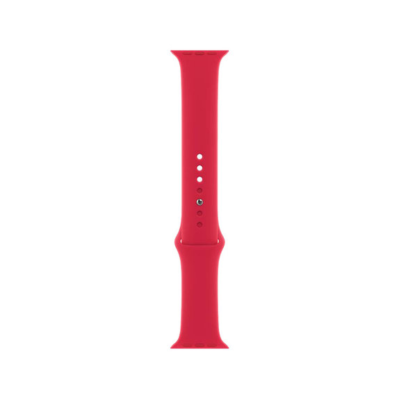 Cinturino in silicone per Apple Watch 38, 40 e 41mm, Red, FixPremium