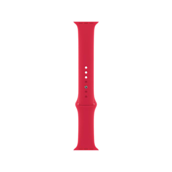 Cinturino in silicone per Apple Watch 38, 40 e 41mm, Red, FixPremium