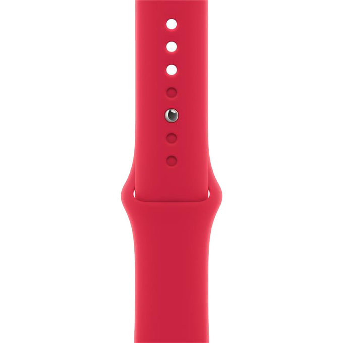 Cinturino in silicone per Apple Watch 38, 40 e 41mm, Red, FixPremium