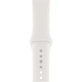 Cinturino in silicone per Apple Watch 42, 44, 45 e 49mm, White, FixPremium
