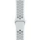 Cinturino sportivo in silicone per Apple Watch 38, 40 e 41mm, White, FixPremium