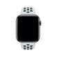 Cinturino sportivo in silicone per Apple Watch 38, 40 e 41mm, White, FixPremium