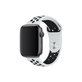 Cinturino sportivo in silicone per Apple Watch 38, 40 e 41mm, White, FixPremium