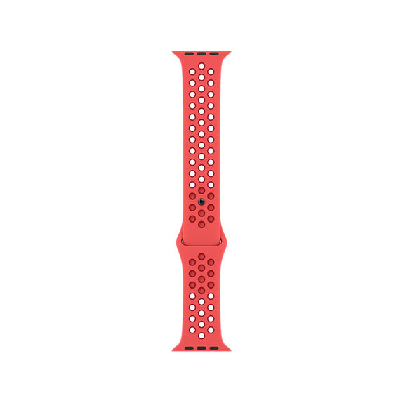 Cinturino sportivo in silicone per Apple Watch 42, 44, 45 e 49mm, Red, FixPremium