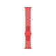 Cinturino sportivo in silicone per Apple Watch 42, 44, 45 e 49mm, Red, FixPremium