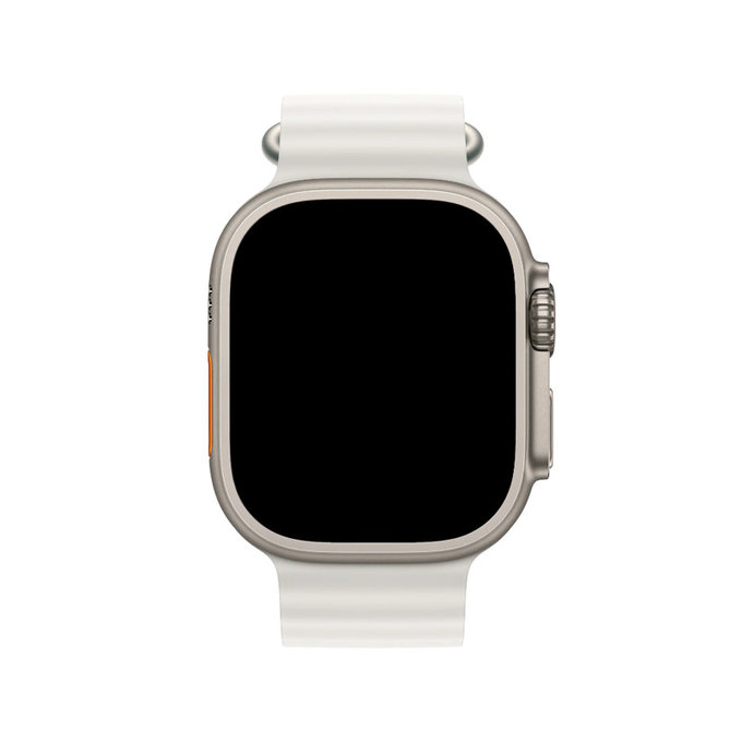 Cinturino Ocean Loop per Apple Watch 42, 44, 45 e 49mm, White, FixPremium