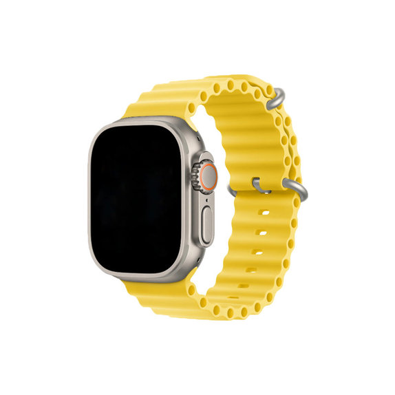 Cinturino Ocean Loop per Apple Watch 38, 40 e 41mm, Yellow, FixPremium