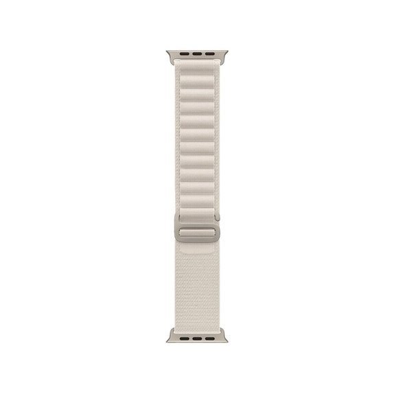 Cinturino Alpine Loop per Apple Watch 42, 44, 45 e 49mm, Starlight, FixPremium