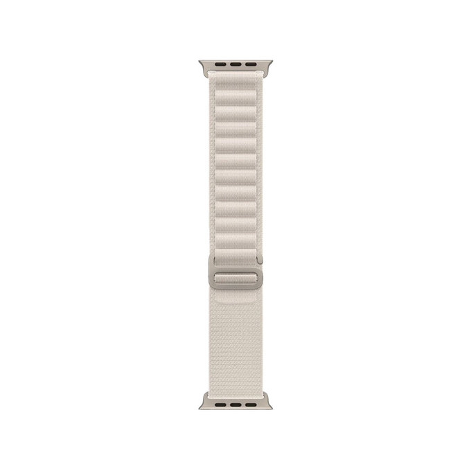 Cinturino Alpine Loop per Apple Watch 42, 44, 45 e 49mm, Starlight, FixPremium