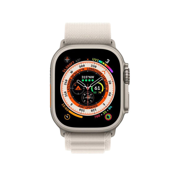 Cinturino Alpine Loop per Apple Watch 38, 40 e 41mm, Starlight, FixPremium