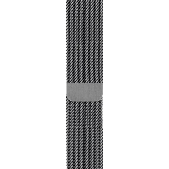 Cinturino Milanese Loop per Apple Watch 42, 44, 45 e 49mm, Graphite, FixPremium