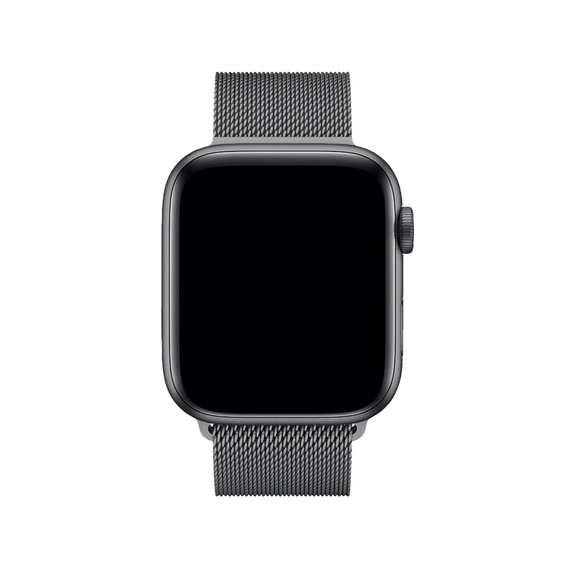 Cinturino Milanese Loop per Apple Watch 42, 44, 45 e 49mm, Graphite, FixPremium
