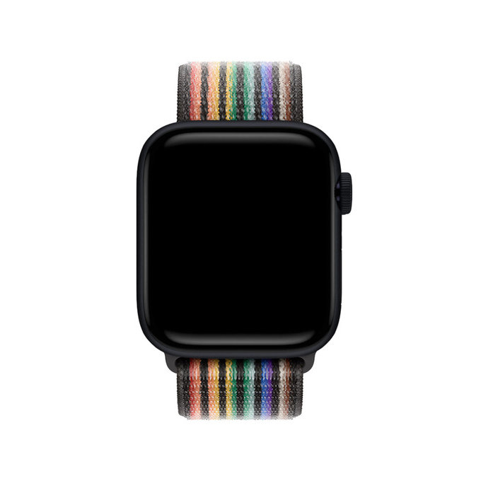 Cinturino in nylon per Apple Watch 38, 40 e 41mm, Pride, FixPremium