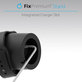 Supporto in silicone per Apple Watch, Black, FixPremium