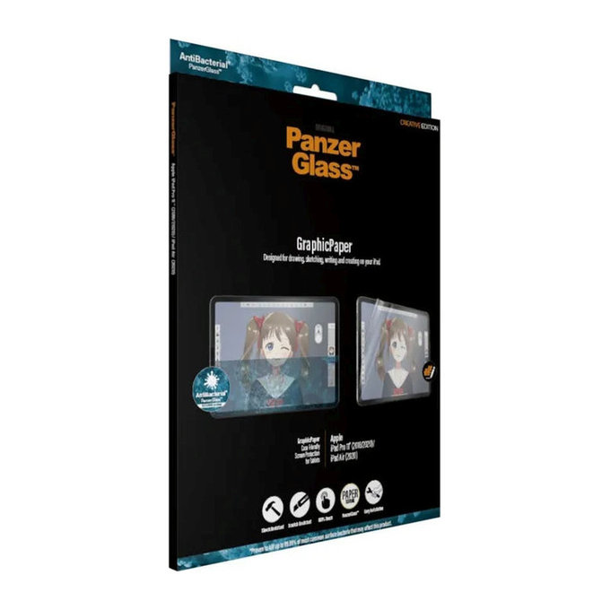 Pellicola protettiva GraphicPaper Case per iPad (7th Gen 2019), trasparente, PanzerGlass