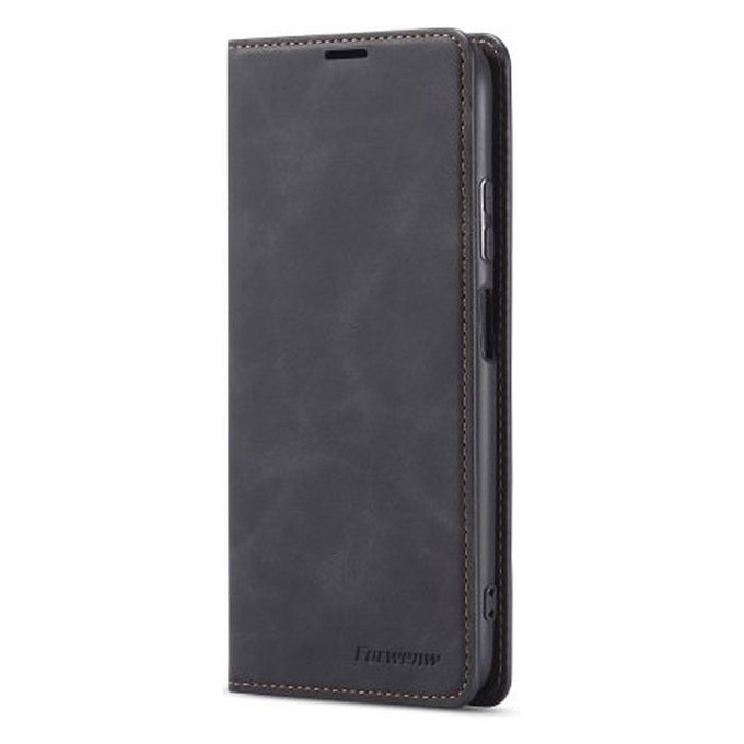 Custodia Business Wallet per iPhone 14 Plus, Black, FixPremium