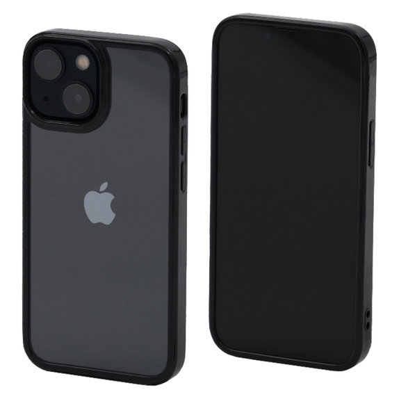 Custodia Invisible per iPhone 13 mini, Black, FixPremium