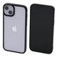 Custodia Invisible per iPhone 14 Plus, Black, FixPremium