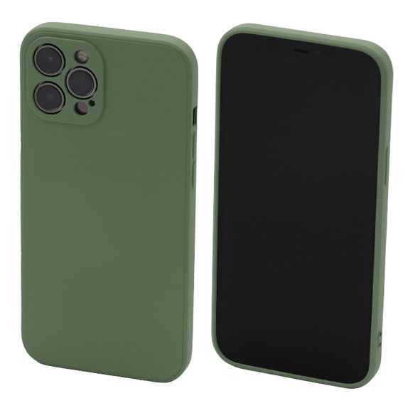 Custodia Rubber per iPhone 11 Pro, Green, FixPremium