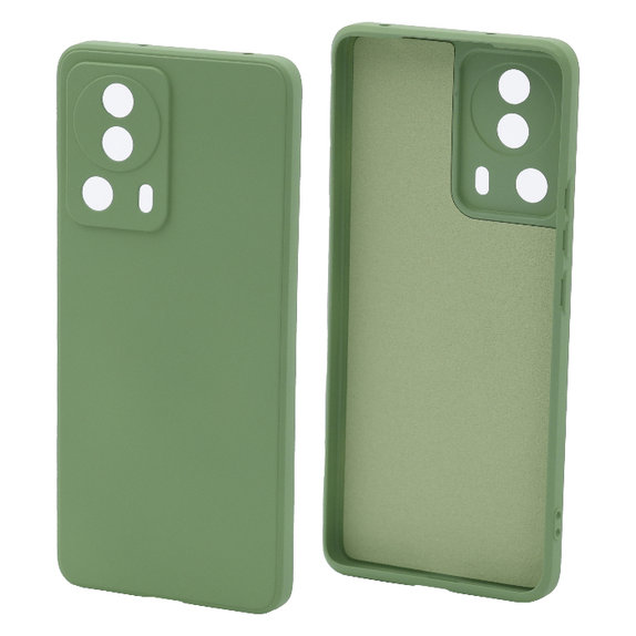 Custodia Rubber per Xiaomi 13 Lite, green, FixPremium