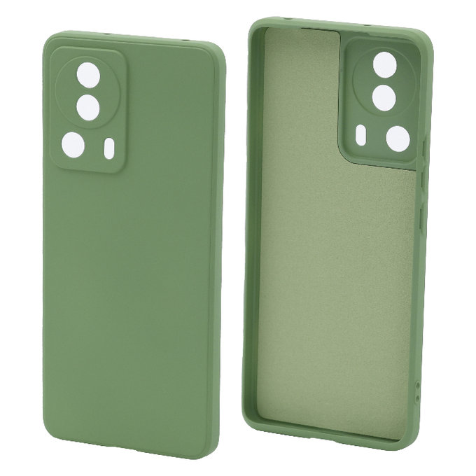 Custodia Rubber per Xiaomi 13 Lite, green, FixPremium