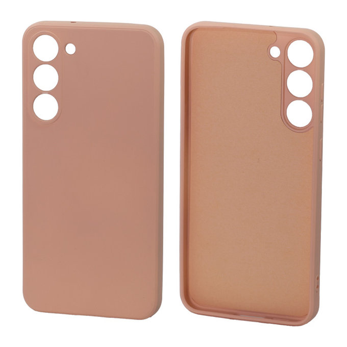 Custodia Rubber per Samsung S23 Plus, Orange, FixPremium