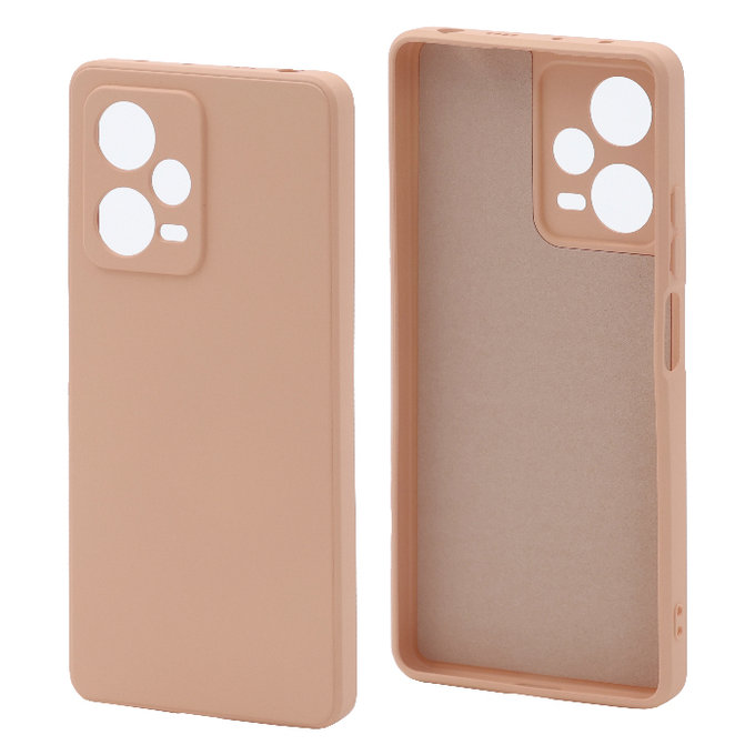 Custodia Rubber per Xiaomi Redmi Note 12 Pro Plus, Orange, FixPremium