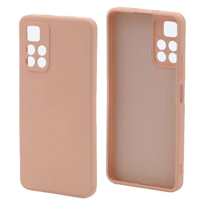 Custodia Rubber per Xiaomi Redmi Note 11S 5G, Orange, FixPremium