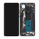 Schermo per Motorola Edge 40, Eclipse Black, Vetro touch con cornice, 5D68C22670, Genuine Service Pack