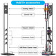 Supporto con ruote per Dyson serie V, Outsize, Gen5detect, serie DC