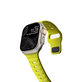 Cinturino sportivo in silicone per Apple Watch 42, 44, 45 e 49mm, Tartrazine, FixPremium