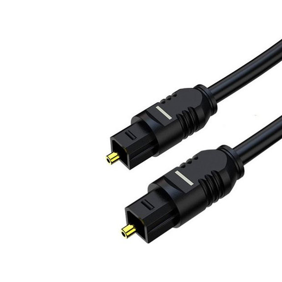 Cavo ottico audio 2m, Black, FixPremium