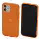 Custodia Clear per iPhone 12 e 12 Pro, arancione, FixPremium