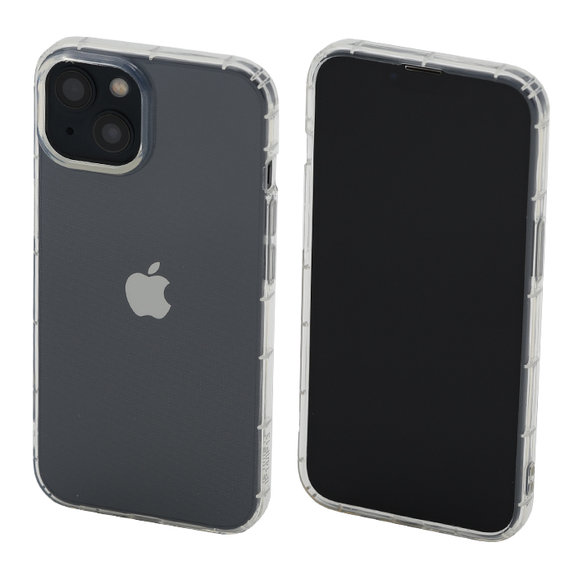 Custodia Clear per iPhone 14, trasparente, FixPremium