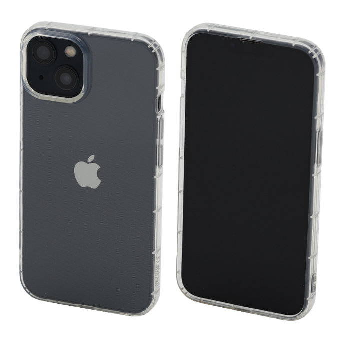 Custodia Clear per iPhone 14, trasparente, FixPremium