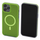 Custodia Clear con MagSafe per iPhone 12 Pro Max, Neon Green, FixPremium